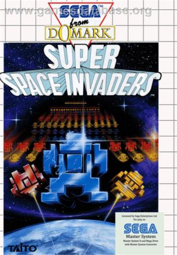 Cover Super Space Invaders for Master System II